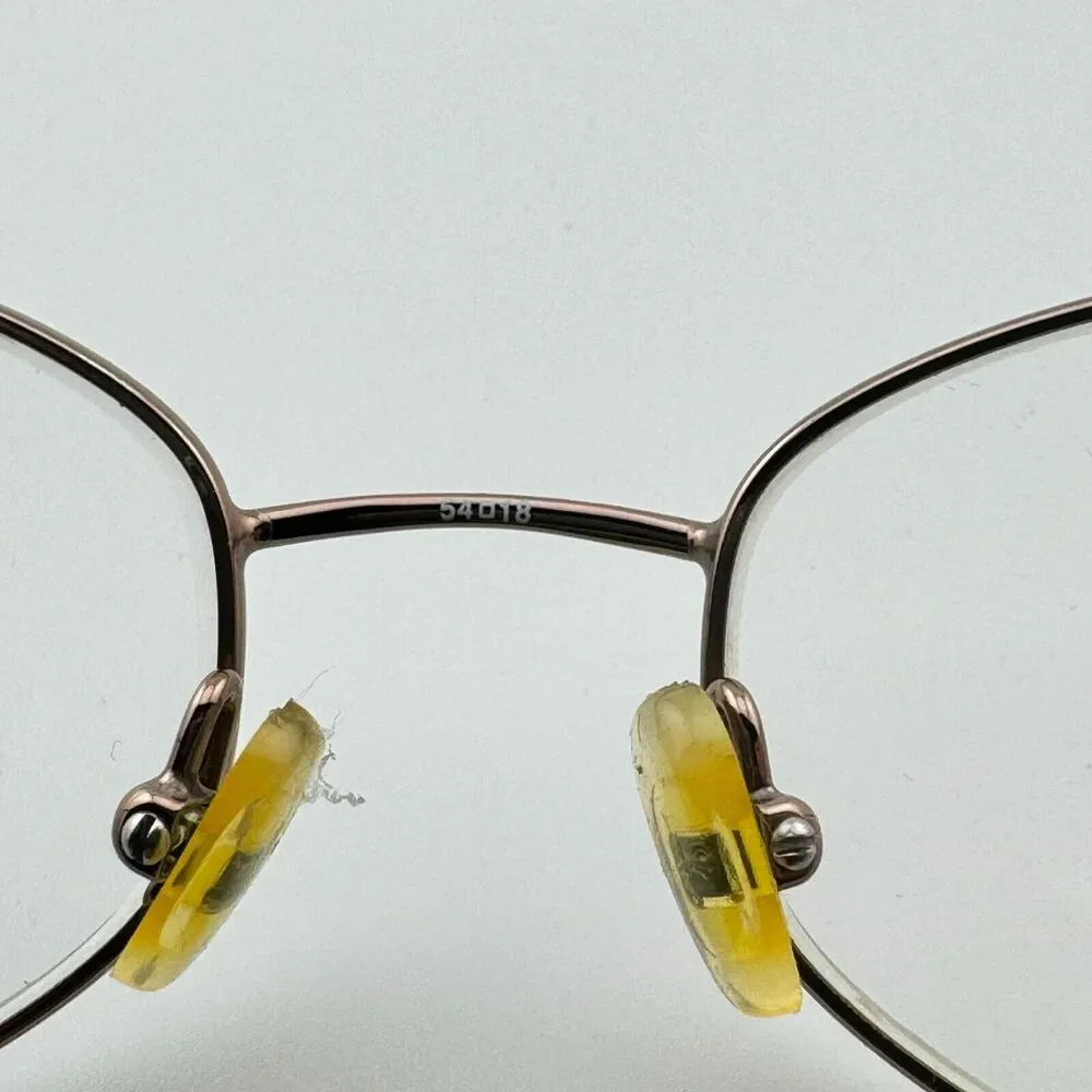 Bulova Mayville Eyeglasses Frame sfull Rim Round 54-18-140 Brown‎ Womens H12204